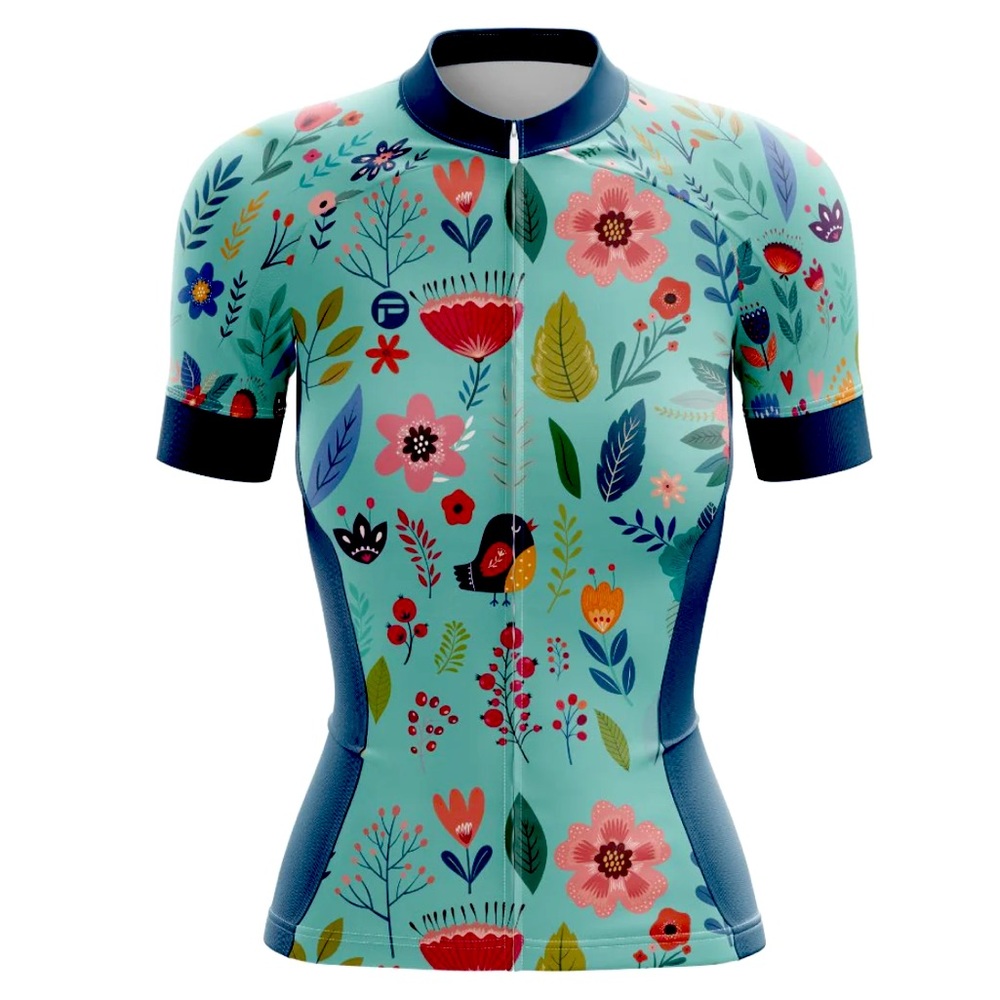NWT Frelsi Women’s Activewear Biking Jersey - Picture 2 of 15